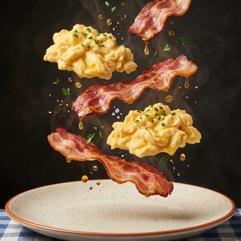 Uova Strapazzate con Pancetta