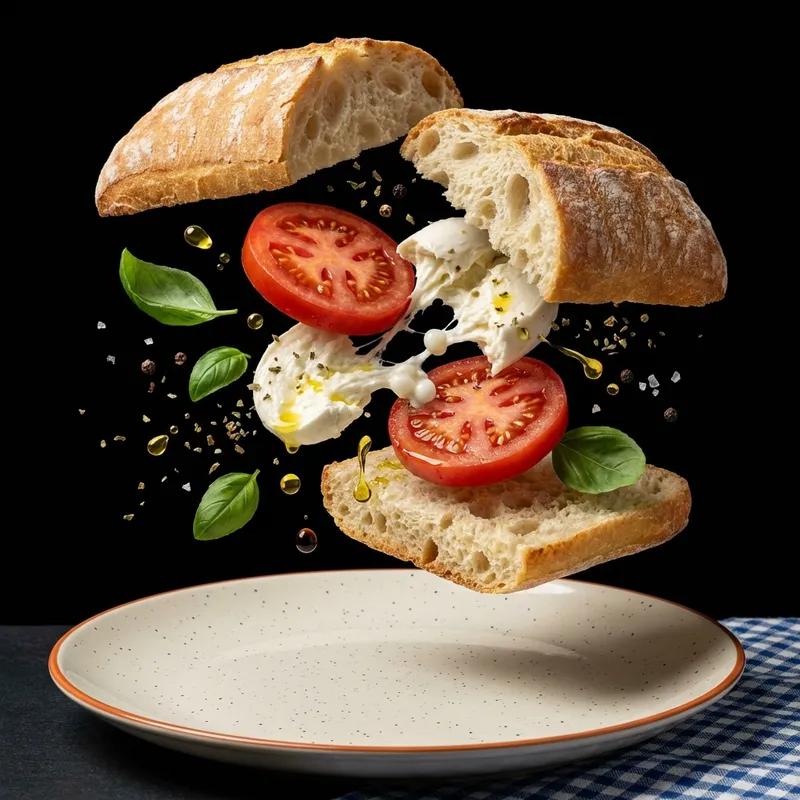 Panino Pomodoro e Mozzarella