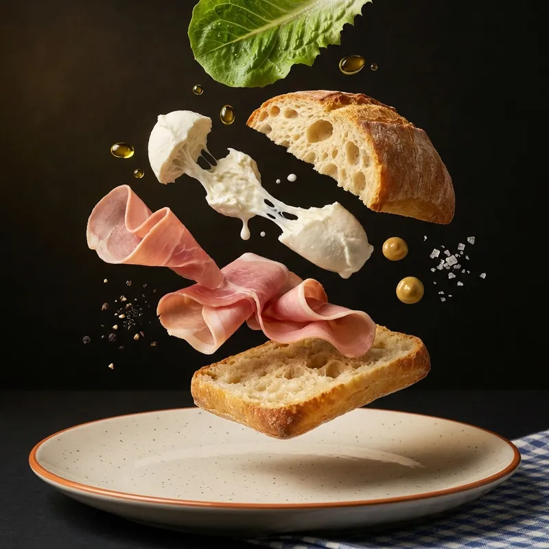 Panino Prosciutto e Mozzarella