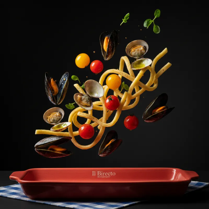 Scialatielli Cozze, Vongole e Pomodorini