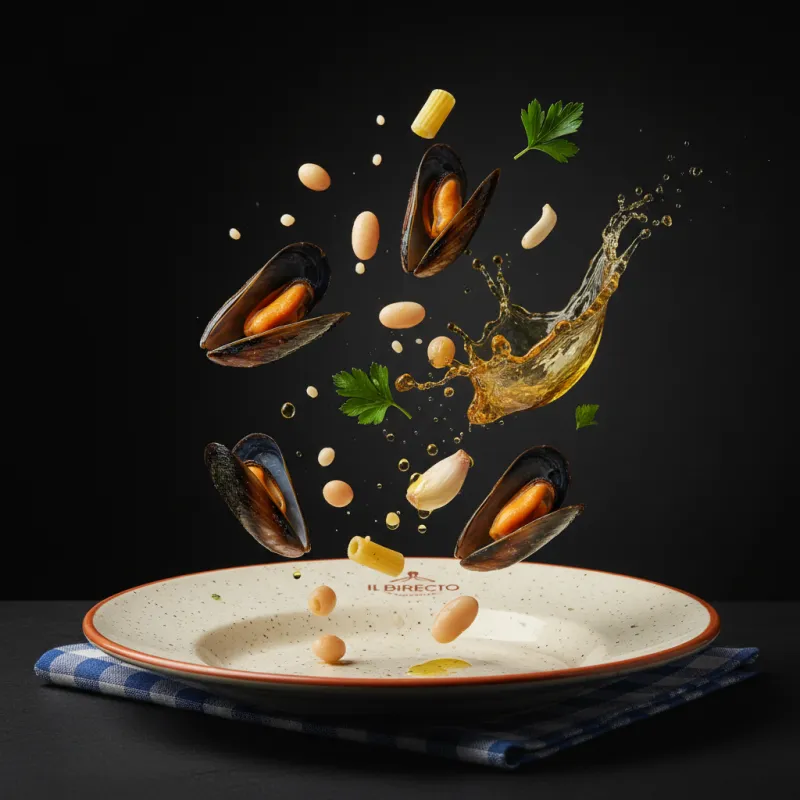 Tubetti Cozze e Fagioli