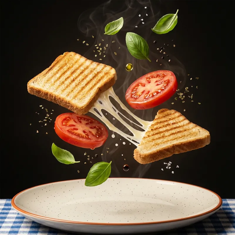 Toast Pomodoro e Mozzarella